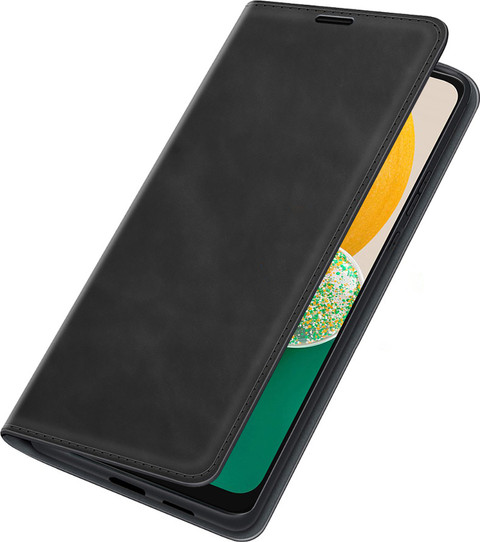 Just in Case Wallet Magnetic Samsung Galaxy A13 4G Book Case Zwart null