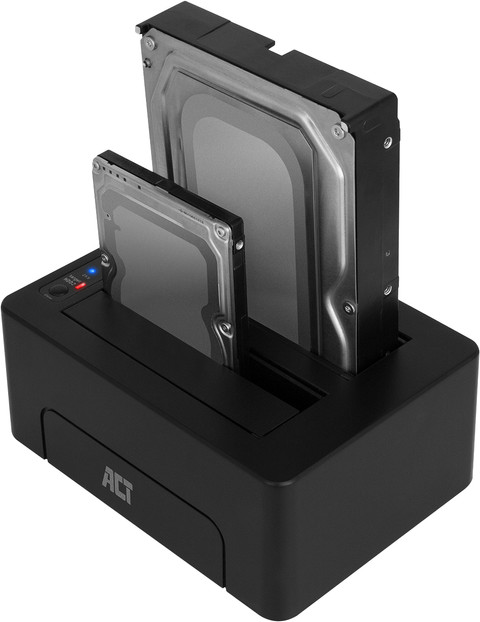 ACT AC1504 SATA 2.5 inches & 3.5 inches Dual Docking Station Main Image