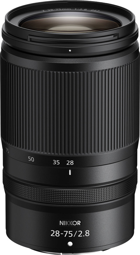 Nikon Nikkor Z 28-75mm f/2.8 top