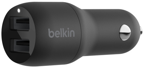 Belkin Autolader met 2 Usb Poorten 12W null