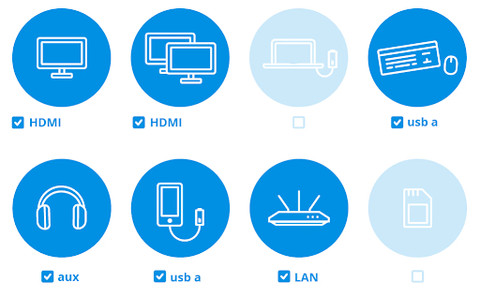 ACT USB-C Dual Monitor Docking Station visual Coolblue 1