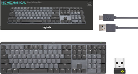 Logitech MX Mechanical Wireless Keyboard Metal QWERTZ null