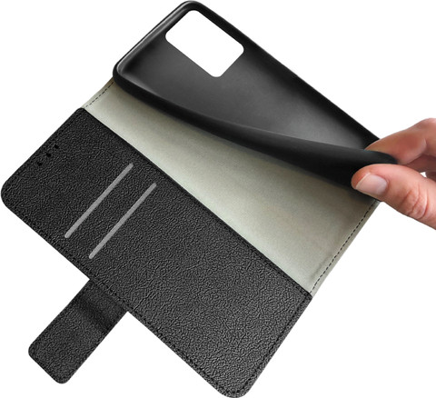 Just in Case Wallet OnePlus Nord CE 2 Lite Book Case Black front