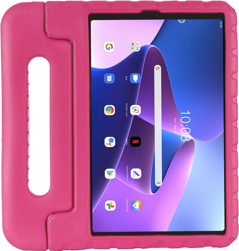 Just in Case Lenovo Tab M10 Plus (3e génération) Kids Cover Rose Main Image