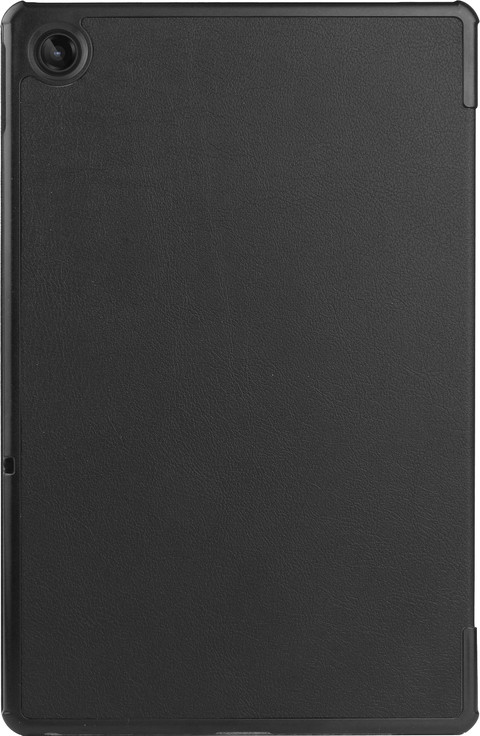 Just in Case Smart Tri-fold Lenovo Tab M10 Plus (3e generatie) Book Case Zwart achterkant