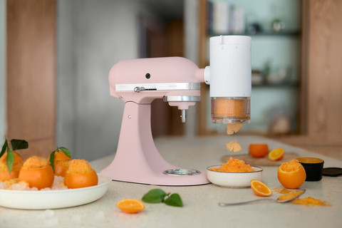 KitchenAid 5KSMSIA Râpe à Glace produit à l'usage