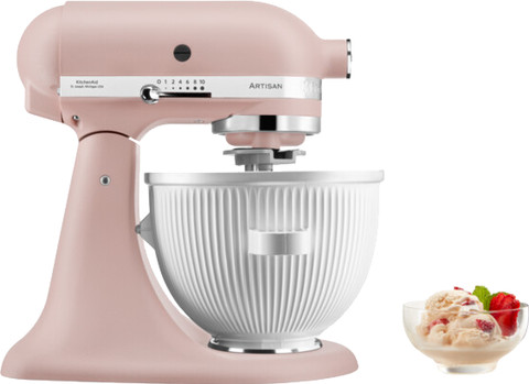 KitchenAid 5KSMICM Ice Cream Maker product in use