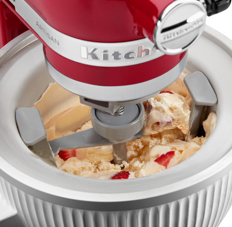 KitchenAid 5KSMICM Ice Cream Maker product in use