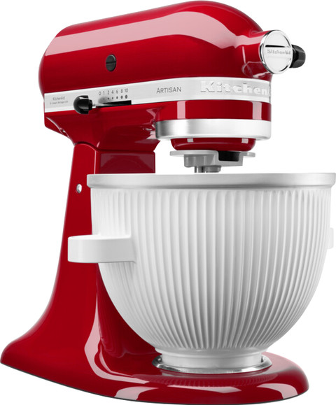 KitchenAid 5KSMICM Ice Cream Maker product in use