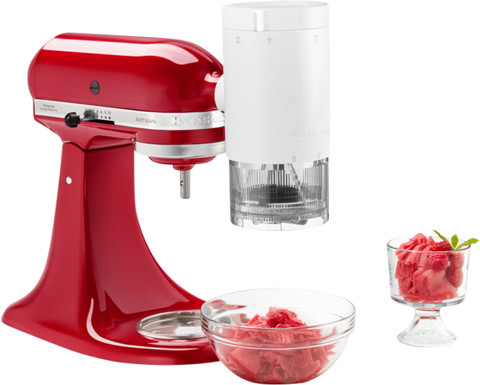 KitchenAid 5KSMSIA Râpe à Glace produit à l'usage