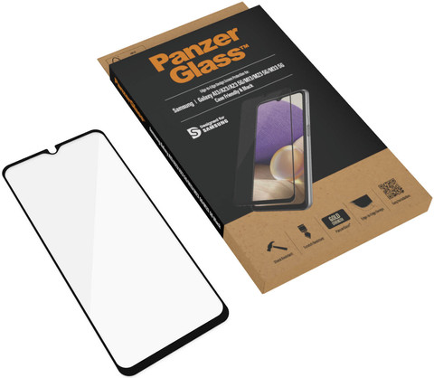 PanzerGlass Case Friendly Samsung Galaxy A13 4G Panzerglas Schwarz verpackung