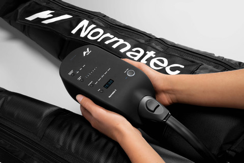 Hyperice Normatec 3.0 product in use