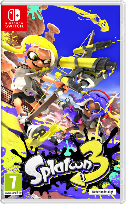 Splatoon 3 Nintendo Switch Main Image