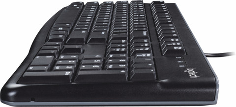 Logitech K120 Keyboard QWERTY left side