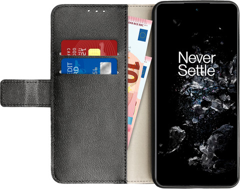 Just in Case Wallet OnePlus 10T Book Case Black Main Image