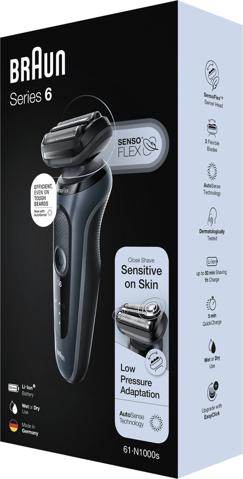 Braun Series 6 61-N1000s packaging