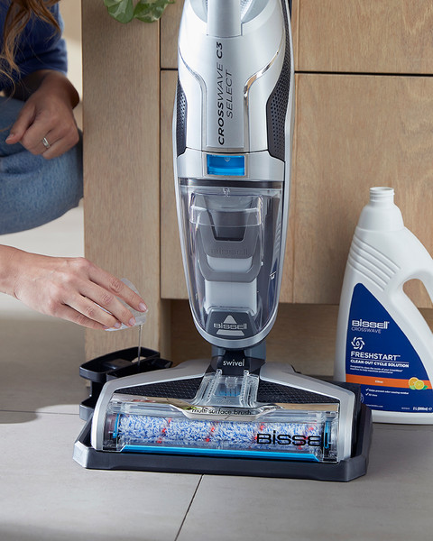 BISSELL 3551N Crosswave C3 Select - 3-in-1 Floor Cleaner product in use