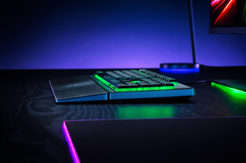 Razer Ornata V3 X Gaming Toetsenbord Qwerty product in gebruik