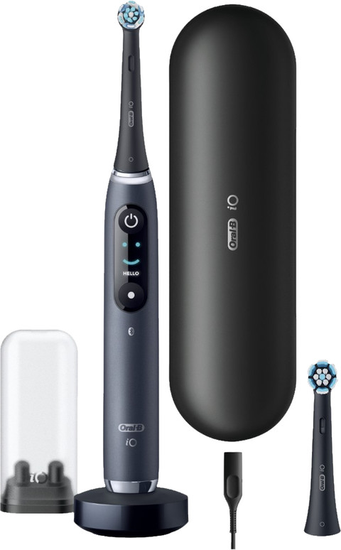 Oral-B iO 9N Black with Extra Brush Attachment Main Image