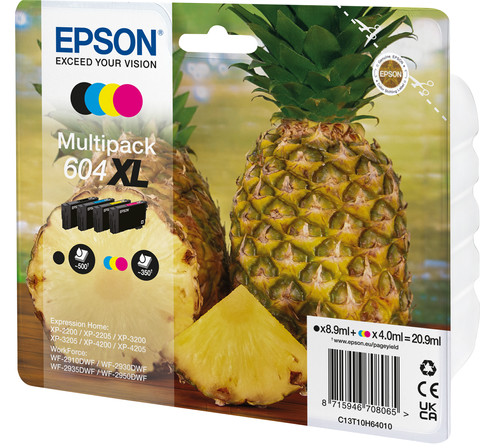 Epson 604XL Cartridge Combo Pack packaging