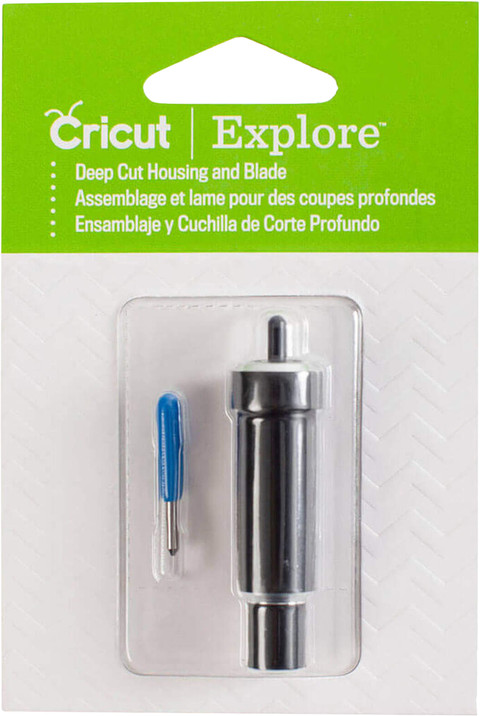 Cricut Explore/Maker Deep-Point Blade with Casing packaging