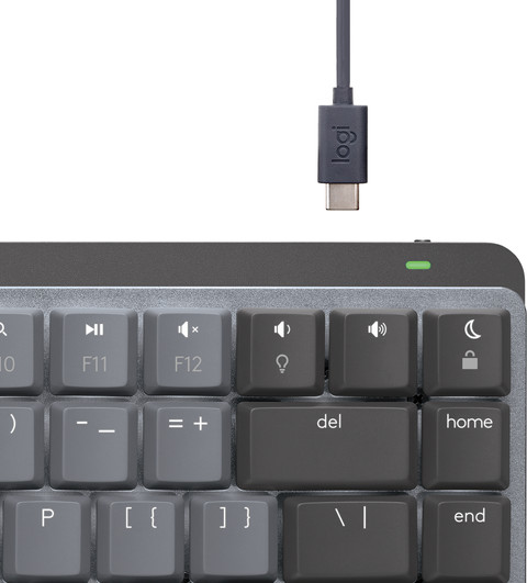 Logitech MX Mechanical Mini for Mac Space Gray detail