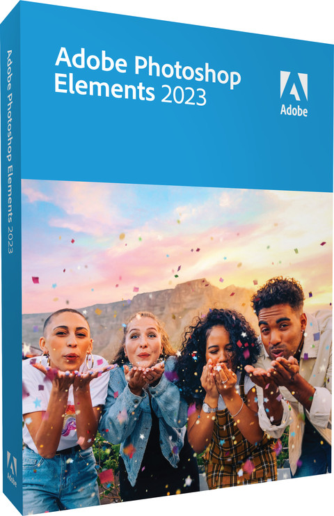 Adobe Photoshop Elements 2023 (English, Windows & Mac) rechterkant