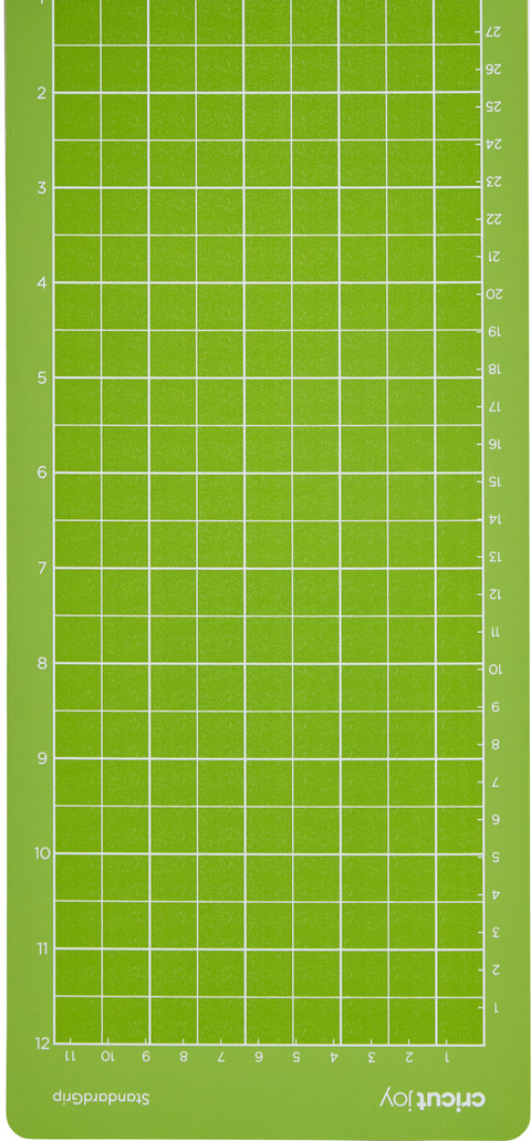 Cricut Joy StandardGrip Machine Mat (11.4cmx30cm) front