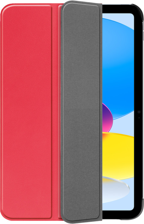 Just in Case Smart Tri-Fold Apple iPad (2022) Book Case Rouge null