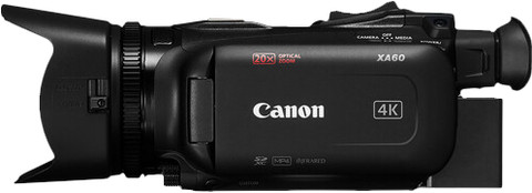 Canon XA60 achterkant