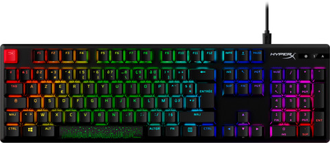 HyperX Alloy Origins PBT HX Red Lineair Mechanisch Gaming Toetsenbord AZERTY Main Image