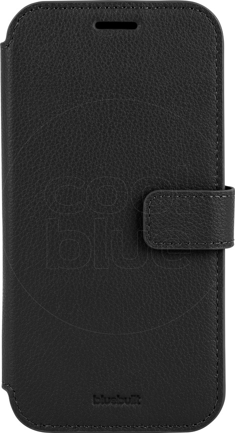 BlueBuilt iPhone 12 / 12 Pro Book Case Cuir Noir null