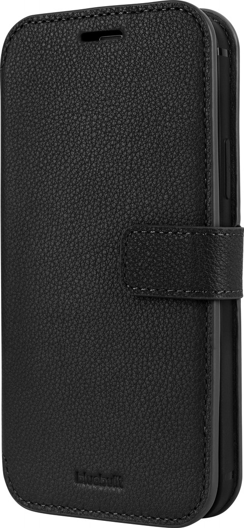 BlueBuilt iPhone 12 / 12 Pro Book Case Cuir Noir null