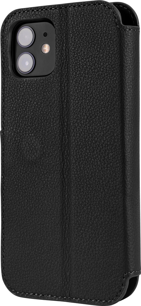 BlueBuilt iPhone 12 / 12 Pro Book Case Cuir Noir null