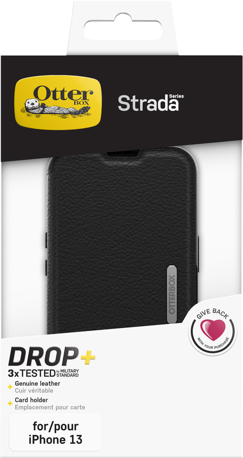 OtterBox Strada Apple iPhone 13 Book Case Leather Black null