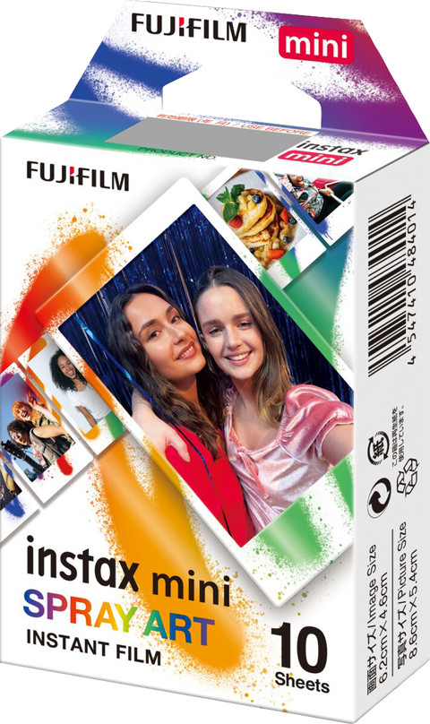 Fujifilm Instax Mini Film Spray Art avant