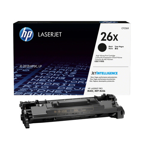 HP 26X LaserJet Toner Zwart (Hoge Capaciteit) verpakking