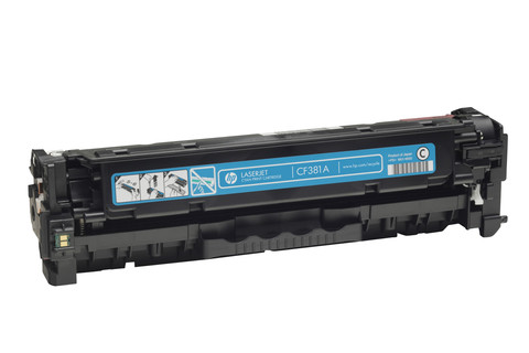 HP 312A LaserJet Toner Cyaan/Magenta/Geel 3-pack voorkant