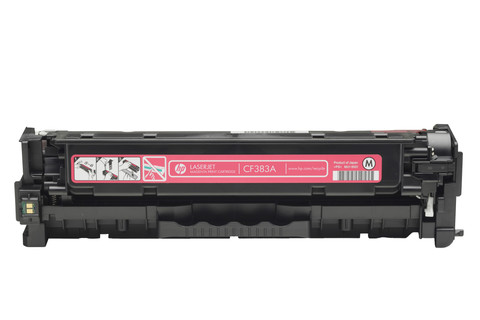 HP 312A LaserJet Toner Cyaan/Magenta/Geel 3-pack voorkant