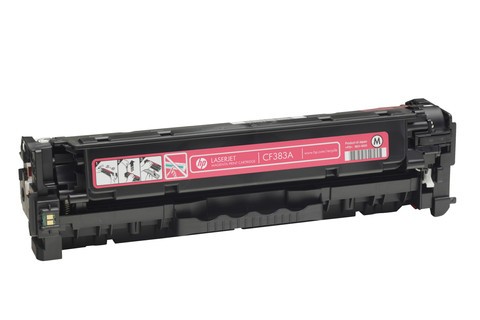 HP 312A LaserJet Toner Cyaan/Magenta/Geel 3-pack voorkant