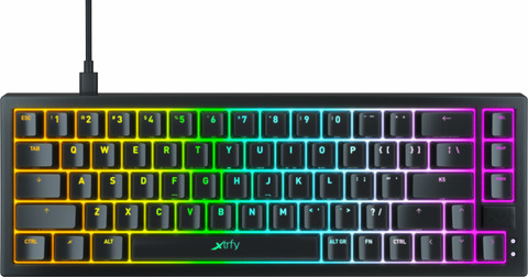 Xtrfy K5 Compact Gaming-Tastatur Qwertz Schwarz Main Image