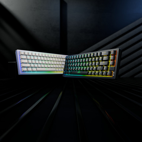 Xtrfy K5 Compact Gaming-Tastatur Qwertz Schwarz visueller lieferant