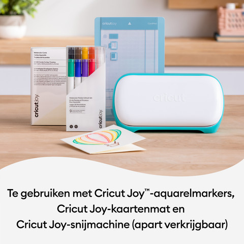 Cricut Aquarelkaarten R20 12 stuks product in gebruik