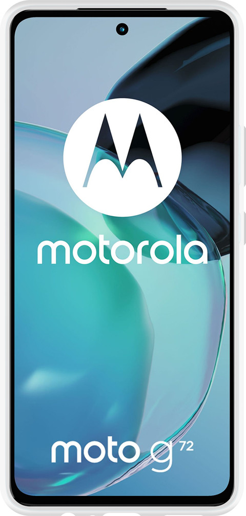 Just in Case Soft Motorola G72 Back Cover Transparent null