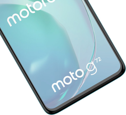 Just In Case Tempered Glass Motorola G72 Displayschutz Schwarz detail