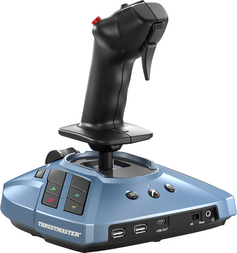 Thrustmaster TCA Sidestick X Airbus Edition voor Xbox Series X|S en pc achterkant