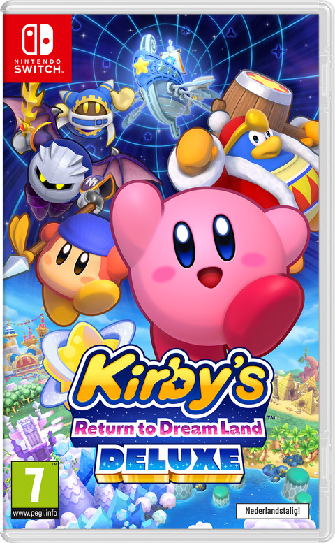 Kirby Return to Dreamland Deluxe Nintendo Switch Main Image