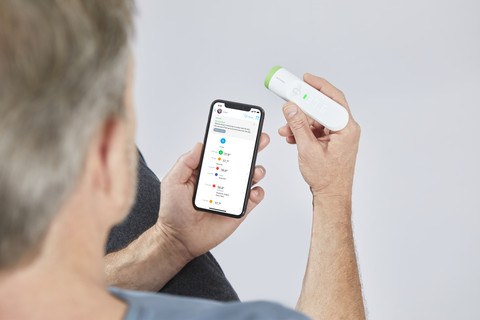 Withings Thermo product in use