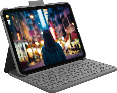 Logitech Slim Folio Apple iPad (2022) Keyboard Cover AZERTY Main Image