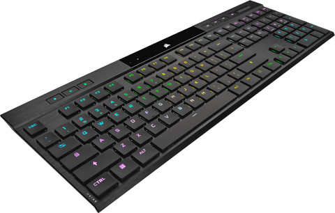 Corsair K100 Wireless AIR Ultra-Thin Mechanical Gaming Keyboard AZERTY right side